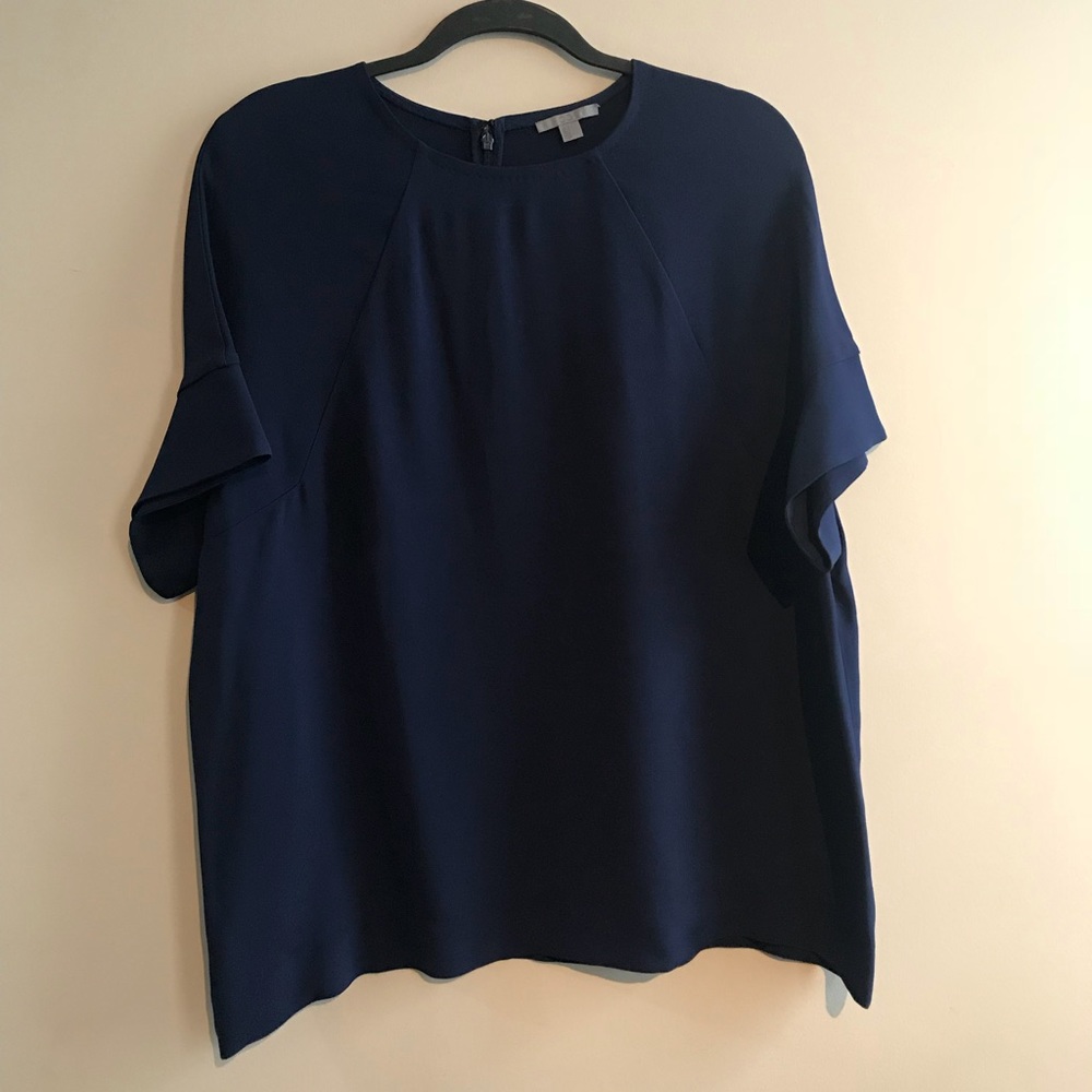 Cos cocoon woven top
